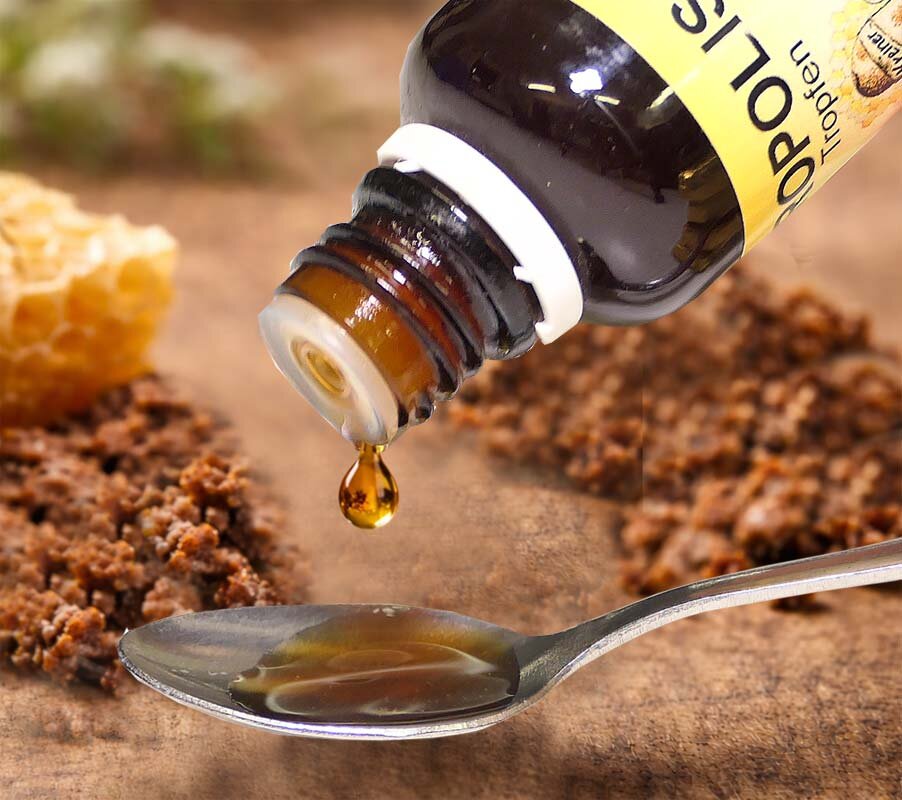 Propolis in der Tropferflasche
