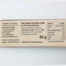 Weihnachts-Schokolade "Rote Herzen" Honig Zimt